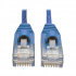 Tripp Lite by Eaton Cable Patch Cat5 UTP Delgado Moldeado sin Enganches RJ-45 Macho - RJ-45 Macho, 30cm, Azul