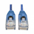 Tripp Lite by Eaton Cable Patch Cat5 UTP Delgado Moldeado sin Enganches RJ-45 Macho - RJ-45 Macho, 30cm, Azul  1