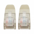 Tripp Lite by Eaton Cable Patch Cat5e UTP Moldeado RJ-45 Macho - RJ-45 Macho, 30cm, Blanco   2