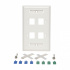 Tripp Lite by Eaton Placa de Pared, 4 Puertos RJ-45, Blanco  3