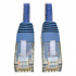 Tripp Lite by Eaton Cable Patch Cat5/5e/6 UTP Premium Moldeado RJ-45 Macho - RJ-45 Macho, 10.68 Metros, Azul  1