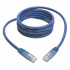 Tripp Lite by Eaton Cable Patch Cat5/5e/6 UTP Premium Moldeado RJ-45 Macho - RJ-45 Macho, 10.68 Metros, Azul  2