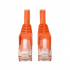 Tripp Lite by Eaton Cable Patch Cat6 UTP Moldeado Sin Enganches RJ-45 Macho - RJ-45 Macho, 7.62 Metros, Naranja  1