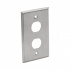 Tripp Lite by Eaton Placa de Pared, RJ-45, 2 Puertos, Plata  1