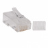 Tripp Lite by Eaton Conector Cat6 RJ-45, Transparente, 100 Piezas  1