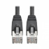 Tripp Lite by Eaton Cable Patch Cat6a STP Blindado sin Enganches RJ-45 Macho - RJ-45 Macho, 7.6 Metros, Negro