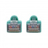 Tripp Lite by Eaton Cable Patch Cat6a STP Blindado sin Enganches RJ-45 Macho - RJ-45 Macho, 10.68 Metros, Aqua - Imagen adicional 2