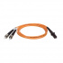 Tripp Lite by Eaton Cable Fibra Óptica OFNR MT-RJ Macho - 2x ST Macho, 5 Metros, Naranja