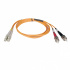 Tripp Lite by Eaton Cable Fibra Óptica Dúplex LC Macho - ST Macho, 62.5/125, 5 Metros, Naranja  1