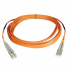 Tripp Lite by Eaton Cable Fibra Óptica Dúplex LC Macho - LC Macho, 62.5/125, 1 Metro, Naranja  1