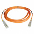 Tripp Lite by Eaton Cable Fibra Óptica Duplex LC Macho - LC Macho, 62.5/125, 3 Metros, Naranja  1