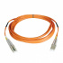 Tripp Lite by Eaton Cable Fibra Óptica Duplex LC Macho - LC Macho, 62.5/125, 10 Metros, Naranja  1