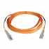 Tripp Lite by Eaton Cable Fibra Óptica Duplex LC Macho - LC Macho, 62.5/125, 15 Metros, Naranja  1