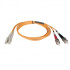 Tripp Lite by Eaton Cable Fibra Óptica 2x LC Macho - 2x ST Macho, 2 Metros, Naranja  1