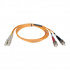 Tripp Lite by Eaton Cable Fibra Óptica 2x LC Macho - 2x ST Macho, 5 Metros, Naranja