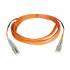 Tripp Lite by Eaton Cable Fibra Óptica Dúplex Multimodo LC Macho - LC Macho, 7 Metros, Naranja