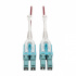 Tripp Lite by Eaton Cable Fibra Óptica Dúplex Multimodo OM4 LC Macho - LC Macho, 8 Metros, Magenta