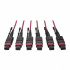 Tripp Lite by Eaton Cable Fibre Óptica Multimodo OM4 MTP Hembra - MTP Hembra, Núcleo 50µm, Cubierta 125µm, 15 Metros, Black,Magenta  1