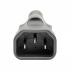 Tripp Lite by Eaton Adaptador de Cable de Alimentación P002-000, NEMA 5-15R Hembra - IEC-320-C14 Macho, Negro  3