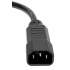 Tripp Lite by Eaton Cable de Poder para PC C14 Coupler Macho -  C13 Hembra Coupler, 30.5cm, Negro  2