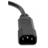Tripp Lite by Eaton Cable de Poder para PC C14 Coupler Macho -  C13 Hembra Coupler, 30.5cm, Negro  3