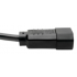 Tripp Lite by Eaton Cable de Poder para PC C14 Coupler Macho -  C13 Hembra Coupler, 61cm, Negro  3