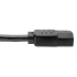 Tripp Lite by Eaton Cable de Poder para PC C14 Coupler Macho -  C13 Hembra Coupler, 61cm, Negro  4