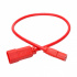 Tripp Lite by Eaton Cable de Poder C13 Macho - C14 Hembra, 60cm, Rojo - Imagen adicional 2