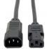 Tripp Lite by Eaton Cable de Poder para PC C14 Coupler Macho -  C13 Hembra Coupler, 1.22 Metros, Negro  1
