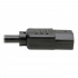 Tripp Lite by Eaton Cable de Poder C14 Macho - 2x C13 Hembra, 45cm, Negro - Imagen adicional 3