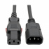 Tripp Lite by Eaton Cable de Poder C14 Macho - C13 Hembra, 1.2 Metros, Negro