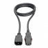 Tripp Lite by Eaton Cable de Poder C14 Macho - C13 Hembra, 1.2 Metros, Negro - Imagen adicional 1