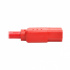 Tripp Lite by Eaton Cable de Poder C14 Macho - C13 Hembra, 60cm, Rojo - Imagen adicional 2
