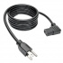 Tripp Lite by Eaton Cable de Poder NEMA 5-15P Macho - C13 Hembra, 4.2 Metros, Negro - Imagen adicional 1