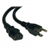 Tripp Lite by Eaton Cable de Poder NEMA 5-15P Macho - C13 Acoplador Hembra, 91cm, Negro  1