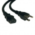 Tripp Lite by Eaton Cable de Poder NEMA 5-15P Macho - C13 Acoplador Hembra, 3.05 Metros, Negro  1