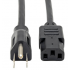 Tripp Lite by Eaton Cable de Poder NEMA 5-15P Macho - C13 Acoplador Hembra, 3.66 Metros, Negro  1