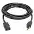 Tripp Lite by Eaton Cable de Poder NEMA 5-15P Macho - C13 Acoplador Hembra, 3.66 Metros, Negro  2