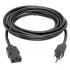 Tripp Lite by Eaton Cable de Poder NEMA 5-15P Macho - C13 Acoplador Hembra, 3.66 Metros, Negro  2