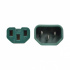 Tripp Lite by Eaton Cable de Poder C14 Macho - C15 Hembra, 1.8 Metros, Verde  3