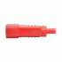 Tripp Lite by Eaton Cable de Poder C14 Acoplador Macho - C15 Acoplador Hembra, 1.83 Metros, Rojo  5