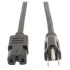 Tripp Lite by Eaton Cable de Poder NEMA 5-15P Macho - C15 Hembra, 2.4 Metros, Negro  1