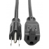 Tripp Lite by Eaton Cable de Poder NEMA 5-15P - NEMA 5-15R, 4.57 Metros, Negro  1