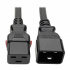 Tripp Lite by Eaton Cable de Poder C20 Macho - C19 Hembra, 1.8 Metros, Negro