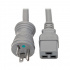 Tripp Lite by Eaton Cable de Poder NEMA 5-20P Macho - IEC C19 Hembra, 1.8 Metros, Gris