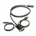 Tripp Lite by Eaton Cable HDMI Macho - VGA/3.5mm/USB A Macho, 1080p, 60Hz, 1.8 Metros, Negro  3