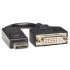 Tripp Lite by Eaton Adaptador Displayport 1.2 Macho - DVI-I Hembra, 1080p, 15.2cm, Negro  1