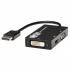 Tripp Lite by Eaton Adaptador DisplayPort Macho - HDMI/DVI/VGA Hembra, Negro  1