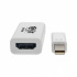 Tripp Lite by Eaton Adaptador Displayport Macho - HDMI Hembra, Blanco - Imagen adicional 2