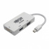 Tripp Lite by Eaton Adaptador Mini DisplayPort Macho - VGA/DVI/HDMI Hembra, Blanco  1